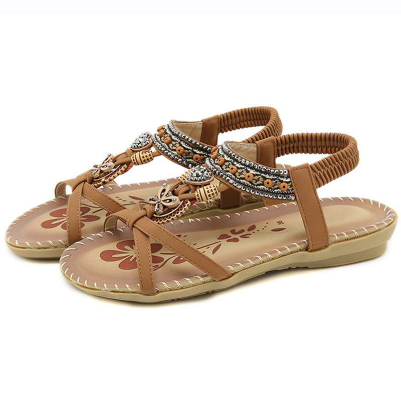 Orthopädische trendige Boho-Sandalen – Damen