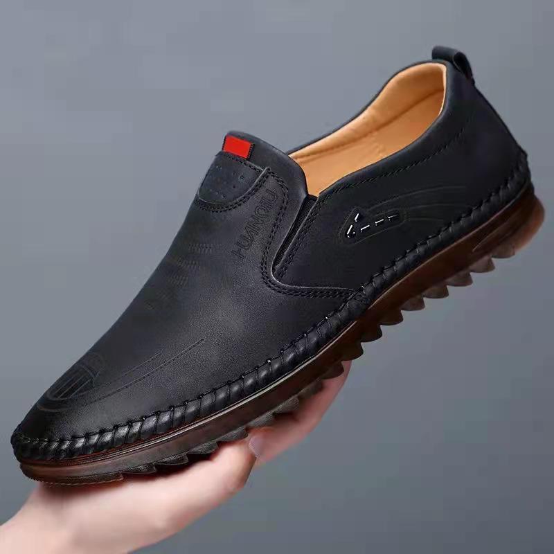 NevoHanqiu - Elegant leather orthopedic shoes for men