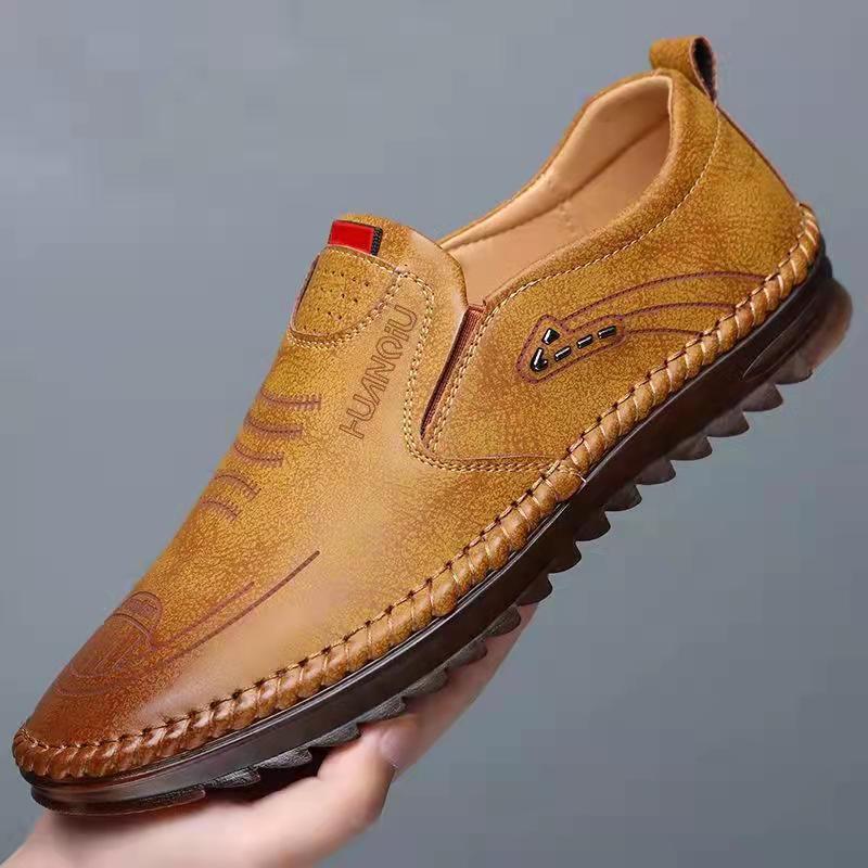 NevoHanqiu - Elegant leather orthopedic shoes for men