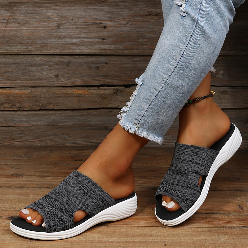 Orthopedic platform sandals - Women