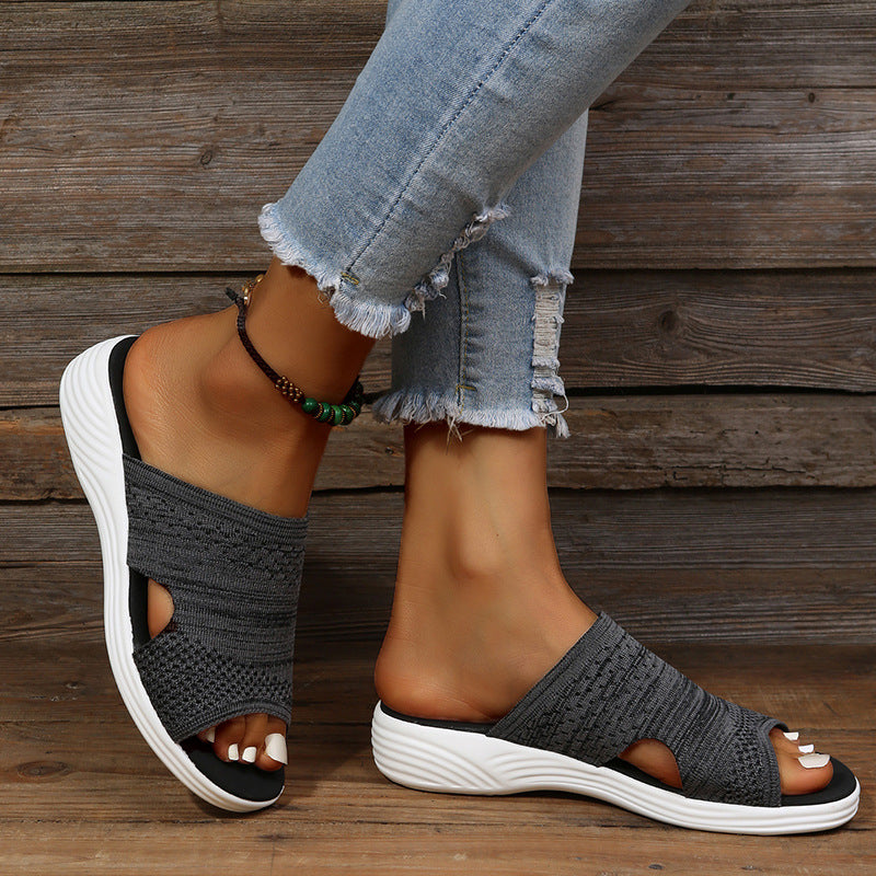 Orthopedic platform sandals - Women